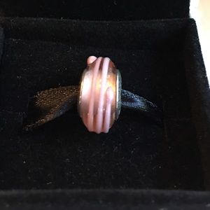 Authentic retired Lavender Murano Pandora 79617
